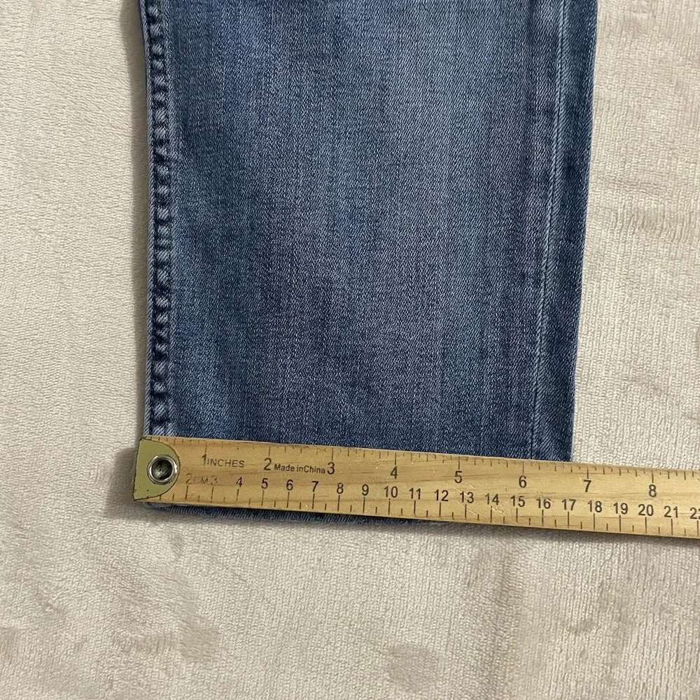 Banana Republic Jeans Mens Size 36‎ Athletic Tapered Fit Medium Wash Blue Denim
